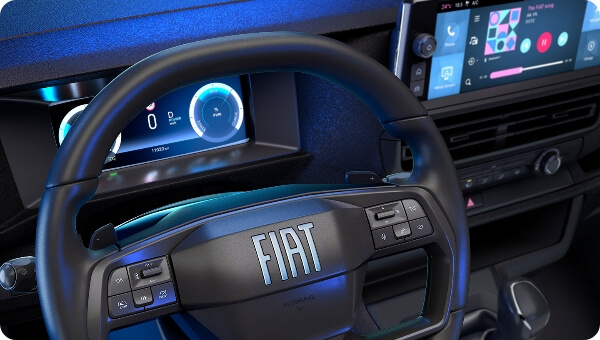 Digital Cluster Paired With 5'' Radio Screen